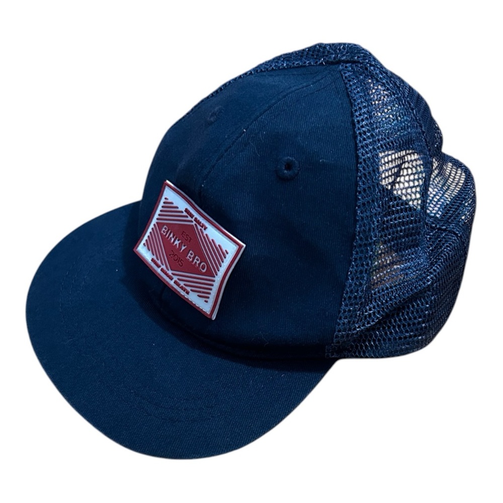 BinkyBro Boys Infant Ponto Snapback Blue Hat